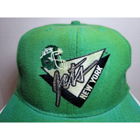Vintage New York Jets American Needle Retro Helmet Snapback Hat Cap Wool NFL 90s - Picture 3 of 14
